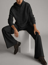 Load image into Gallery viewer, Casual Hooded Simple Women'S Knitted Two-Piece Suit