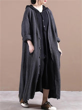Load image into Gallery viewer, Autumn And Winter Women'S Loose Solid Color Long Sweater Coat