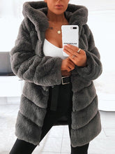 Load image into Gallery viewer, Faux Fur Casual Fashion Coat