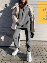 Load image into Gallery viewer, Casual Loose Long Sleeve Hooded Two-piece Suit
