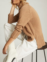 Load image into Gallery viewer, Wool Cashmere Blend Roll Neck Sweater