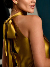 Load image into Gallery viewer, Fashion High Neck Sleeveless Elegant Evening Dress