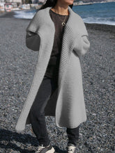 Load image into Gallery viewer, Casual Knitted Cardigan Long Coat