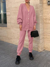 Load image into Gallery viewer, Fashionable V-Neck Loose Ins Women'S Knitted Suit