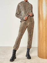 Load image into Gallery viewer, Fashion Leopard Casual Two-piece Suit