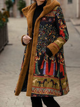 Load image into Gallery viewer, Fashion Digital Printing Casual Women's Coat