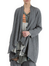 Load image into Gallery viewer, Casual Wool Cardigan Jacket with Irregular Hem