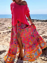 Load image into Gallery viewer, Fashion Casual Long Sleeve Printed Two-piece Suit