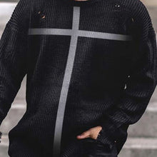 Load image into Gallery viewer, Men'S Fashion Casual Personality Printed Loose Sweater