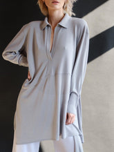 Load image into Gallery viewer, Simple Casual Loose Long Sleeve V Neck Top