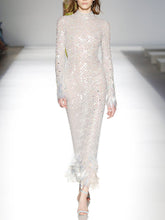 Load image into Gallery viewer, Fashion Elegant Sequin Evening Maxi Dress