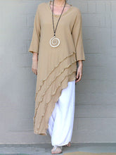 Load image into Gallery viewer, Women'S Leisure Suit With Irregular Lace Hem