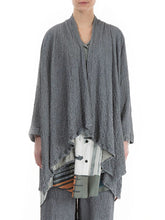 Load image into Gallery viewer, Casual Wool Cardigan Jacket with Irregular Hem