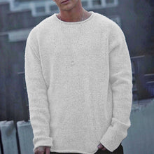 Load image into Gallery viewer, Men'S Fashion Casual Round Neck Long Sleeve Sweater