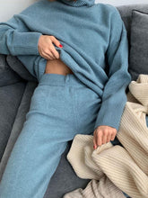Load image into Gallery viewer, Cosy Turtleneck Knit Two-Piece Suit