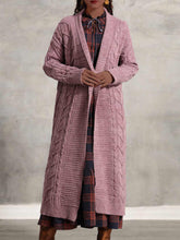 Load image into Gallery viewer, Retro Twist Casual Women'S Knitted Coat