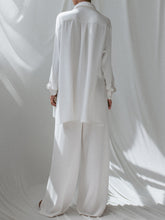 Load image into Gallery viewer, Fashion Casual Loose Lapel Long Sleeve Solid Color Two-piece Suit