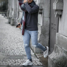 Load image into Gallery viewer, Men'S Fashion Slim High Neck Sweater