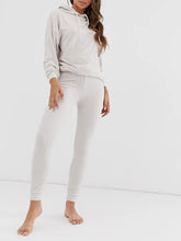 Load image into Gallery viewer, Lounge Ribbed Velour Drop Armhole Hoodie & Legging Set