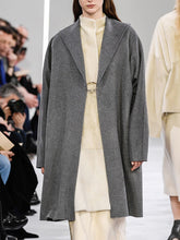 Load image into Gallery viewer, Pure Color Fashion Lapel Casual Ladies Coat