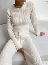 Load image into Gallery viewer, Women'S Round Neck Knit Suit
