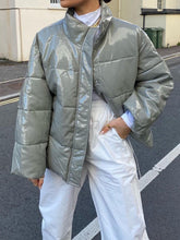 Load image into Gallery viewer, Fashion Solid Color Casual Loose Warm Jacket