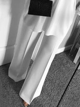 Load image into Gallery viewer, Fashion V-neck Long Sleeve Solid Color Two-piece Suit