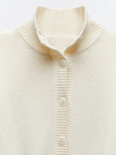 Load image into Gallery viewer, Long Sleeve Shorts Knitted Jumpsuit