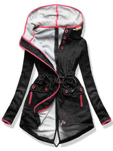 Load image into Gallery viewer, Casual Women'S Hooded Drawstring Jacket