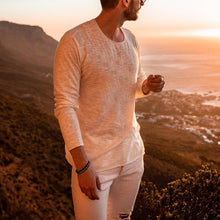 Load image into Gallery viewer, Men'S Solid Color Fashion Cotton Long Sleeve T-Shirt