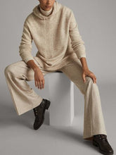 Load image into Gallery viewer, Casual Hooded Simple Women'S Knitted Two-Piece Suit