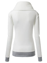 Load image into Gallery viewer, Pure Color Zipper Casual Cardigan