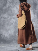 Load image into Gallery viewer, Casual Retro Loose Sweater Long Coat