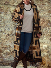 Load image into Gallery viewer, Winter Warm Geometric Women's Overcoat