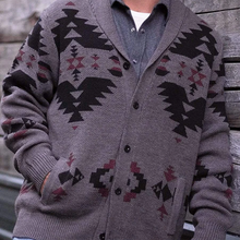 Load image into Gallery viewer, Men'S Western Ethnic Pattern Elements Casual Sweater