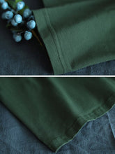 Load image into Gallery viewer, Fashion Solid Color High Neck Loose Dress