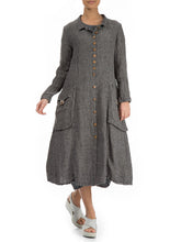 Load image into Gallery viewer, Fashion Long Lapel Linen Jacket with Pockets