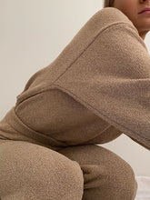 Load image into Gallery viewer, Fashion Casual Solid Color Long Sleeve Round Neck Two-piece Suit