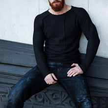 Load image into Gallery viewer, Fashion Original Edge Raglan Sleeve Long Sleeve T-Shirt