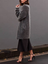 Load image into Gallery viewer, Fashion Casual Solid Color Sweater Cardigan