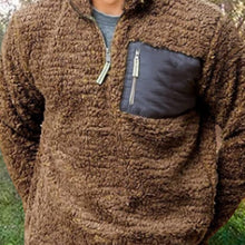 Load image into Gallery viewer, Men'S Casual Outdoor Plush Warm Sweater