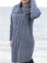 Load image into Gallery viewer, Retro Casual Knitted Twist Women'S Jacket