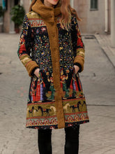 Load image into Gallery viewer, Fashion Digital Printing Casual Women's Coat