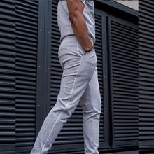 Load image into Gallery viewer, Mens Gray Printed Short-Sleeved T-Shirt And Pants Sui