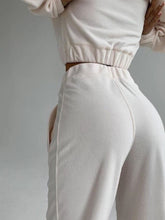 Load image into Gallery viewer, Fashionable Simple Solid Color Zipper Lapel Women'S Casual Suit