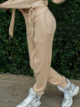 Load image into Gallery viewer, Women'S High Neck Long Sleeve Knitted Two-Piece Suit