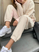 Load image into Gallery viewer, Loose Stitching Casual Two-Piece Suit