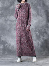 Load image into Gallery viewer, Autumn And Winter Ladies Casual Round Neck Sweater Long Skirt