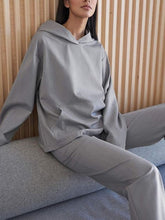 Load image into Gallery viewer, Fashion Casual Long-sleeved Hooded Loose Two-piece Suit