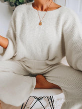 Load image into Gallery viewer, Solid Color Comfortable Loose Suit